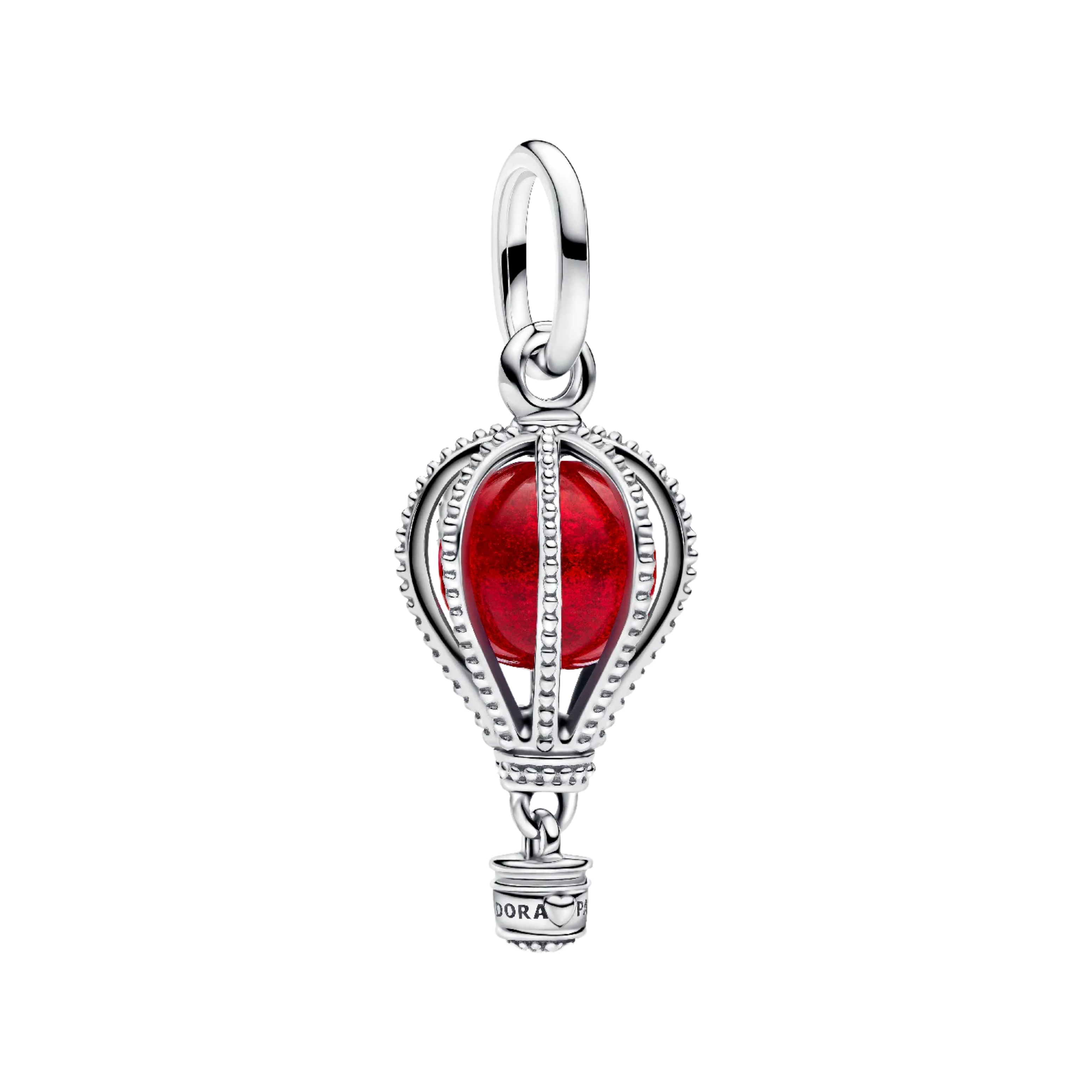 925 Sterling Silver Dangle Charm | Enamel & CZ Pendant Charms | Fits Most European Charm Bracelets