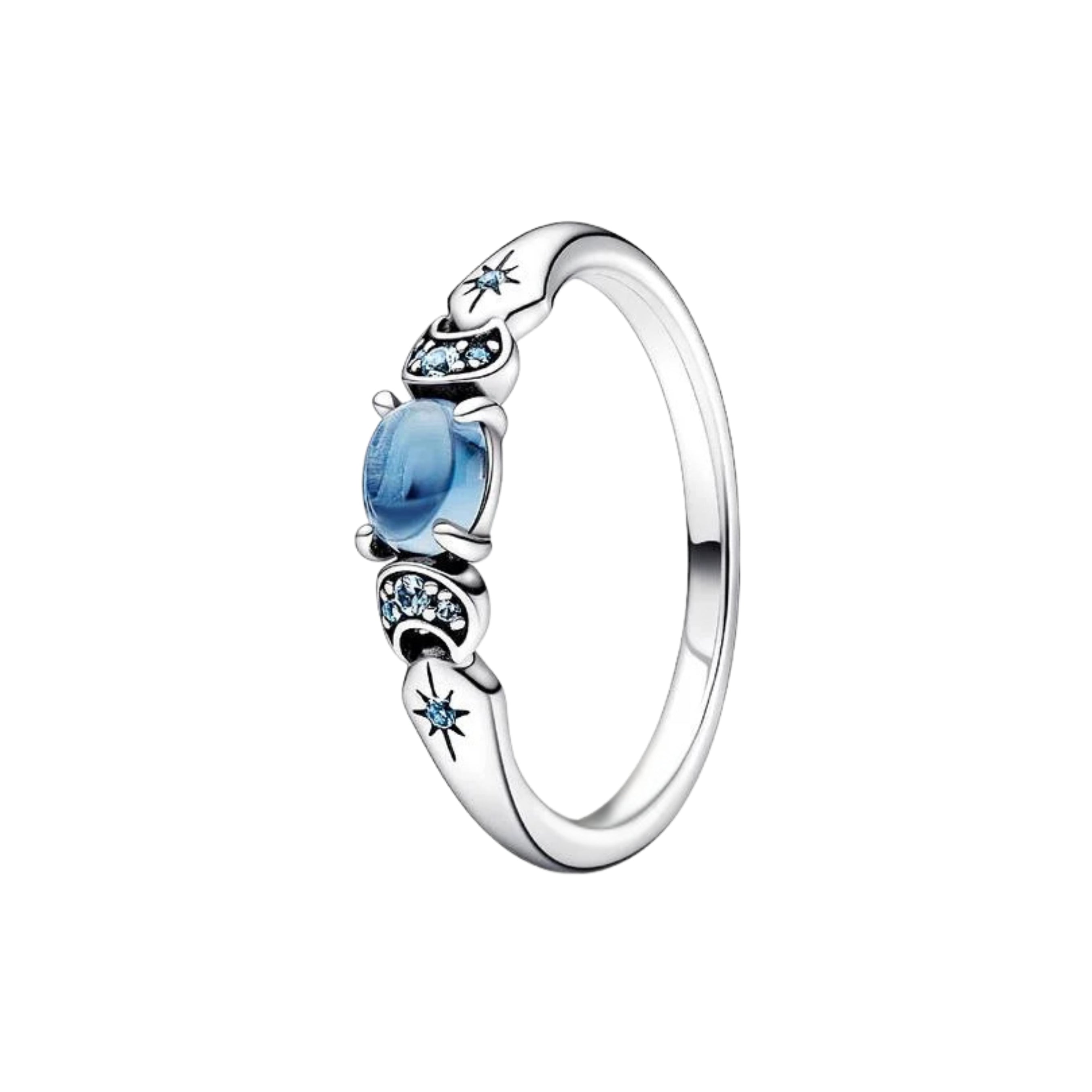 Anillos de princesa de plata de ley 925