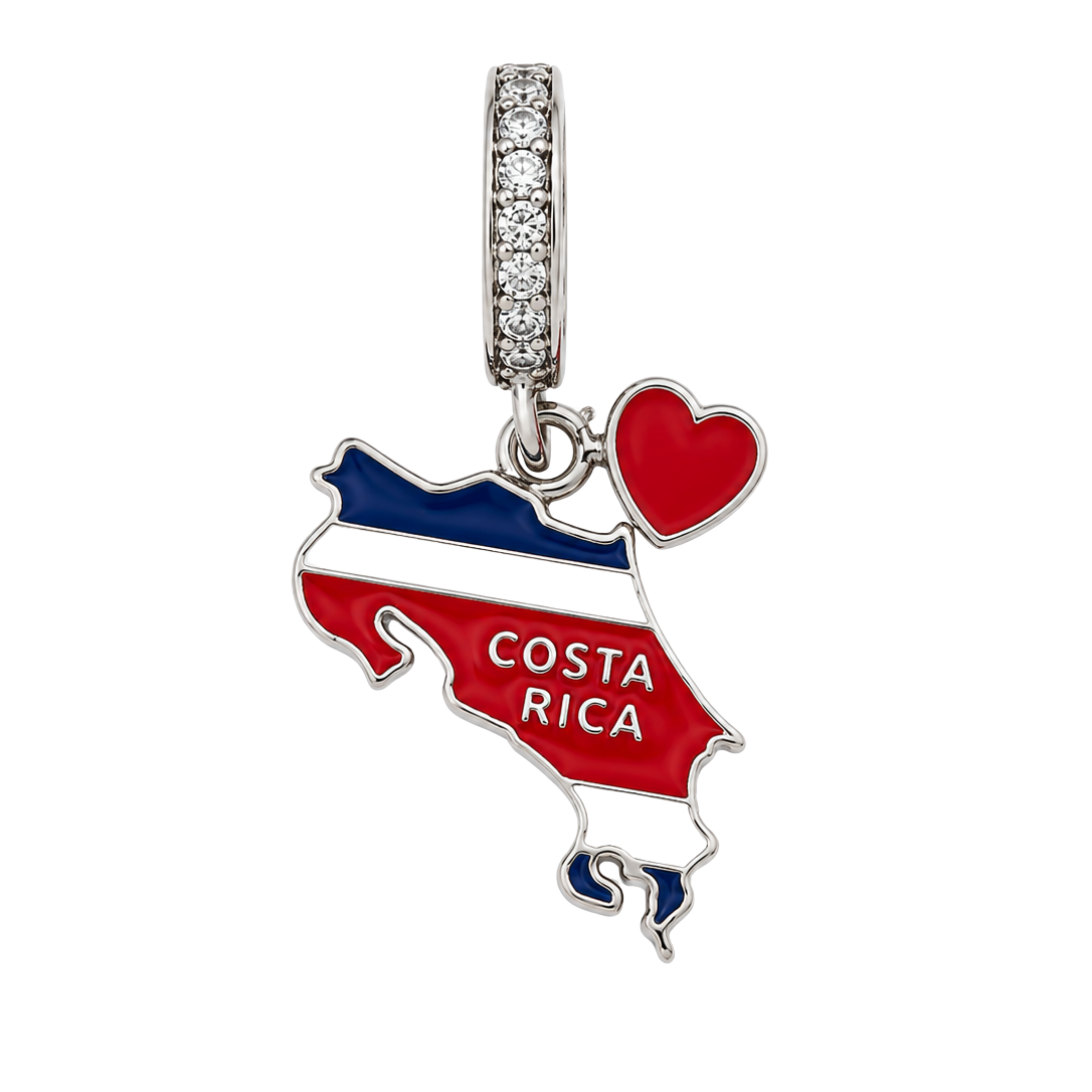 Charms de Países para Pulseras – Banderas de Latinoamérica, España y República Dominicana