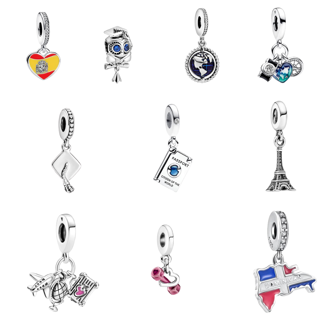 Cuentas únicas para joyería: bonitos colgantes decorativos para pulseras