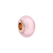 Pink & Gold Glass Bead Charms for Bracelets – Heart Design, Star Accent & Pastel Pink Beads, Colorful DIY Jewelry Accessories for Women