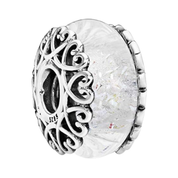 Cuentas de Cristal para Pulsera | Charms de Galaxia Brillante, Océano y Cristal | Joyería Estética para Mujer
