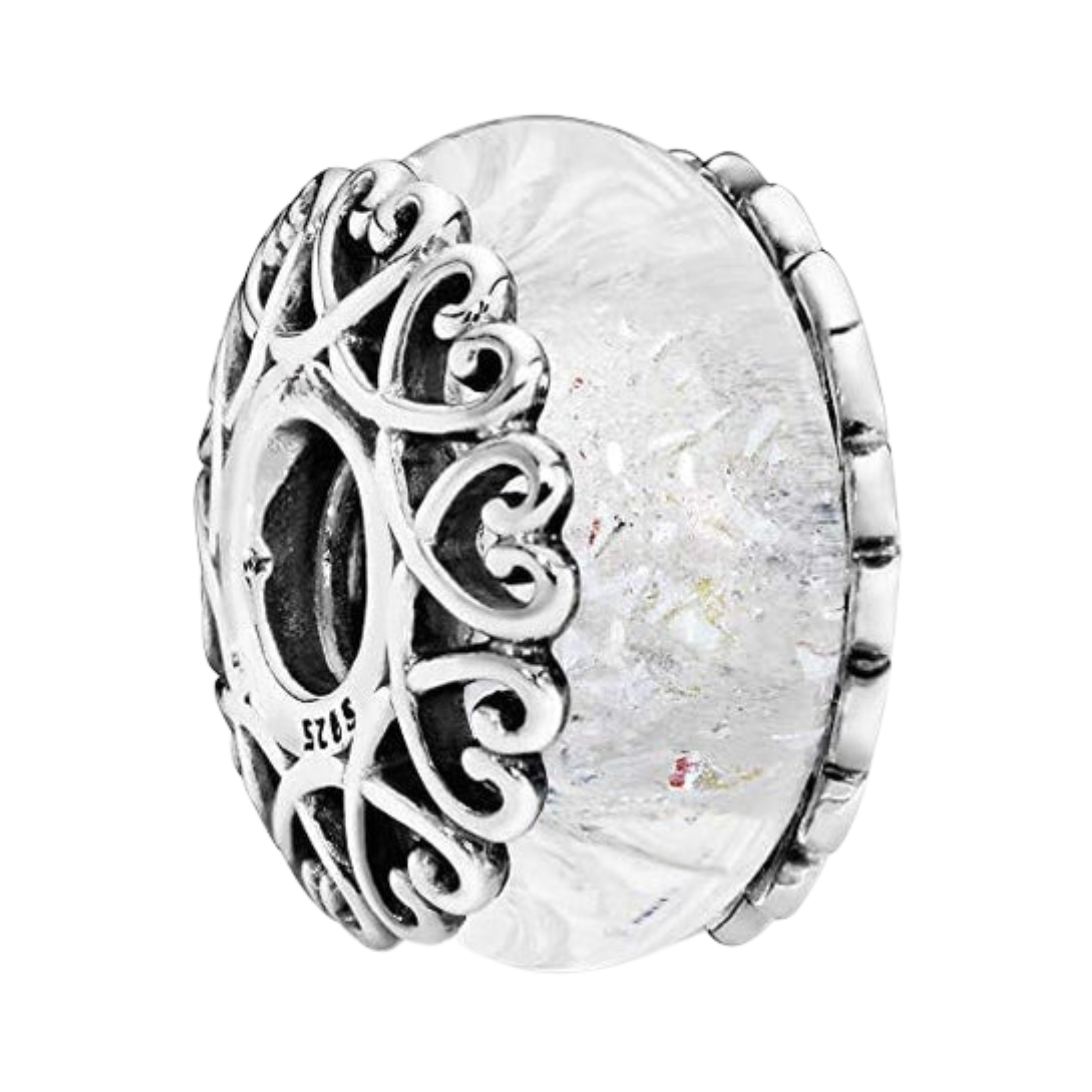 Cuentas de Cristal para Pulsera | Charms de Galaxia Brillante, Océano y Cristal | Joyería Estética para Mujer