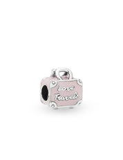Abalorios de estilo de vida de plata de ley 925 – Cuentas para pulsera de cámara, viaje, compras, coche y belleza