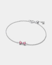 925 Sterling Silver Heart Jewelry Set – Necklace, Ring, Bracelet & Stud Earrings with Crystal Stones