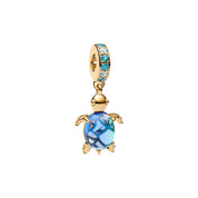 Charms 925 Sterling Silver Gold Plated Travel & Animal – Dog, Turtle, Paris Tower & Bracelet Beads