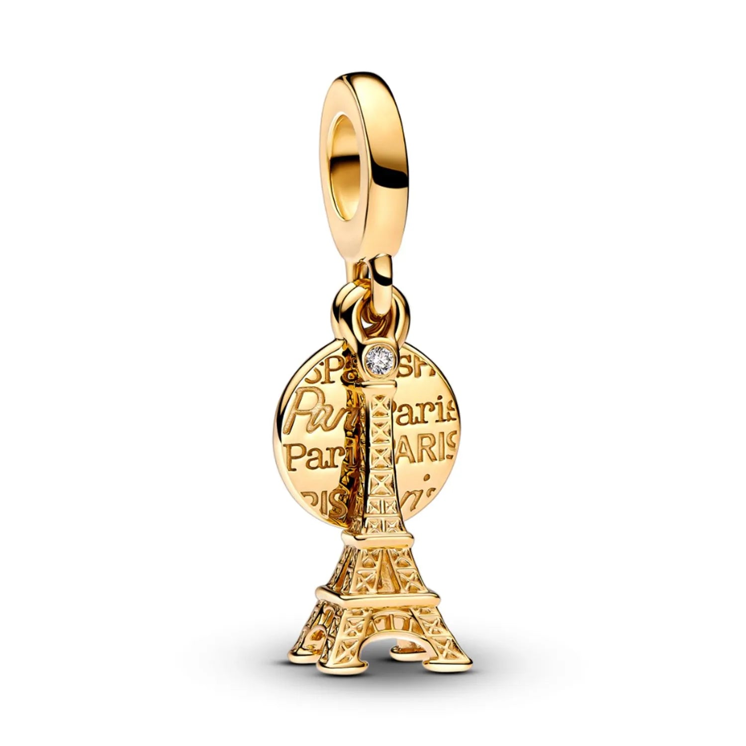 Charms 925 Sterling Silver Gold Plated Travel & Animal – Dog, Turtle, Paris Tower & Bracelet Beads