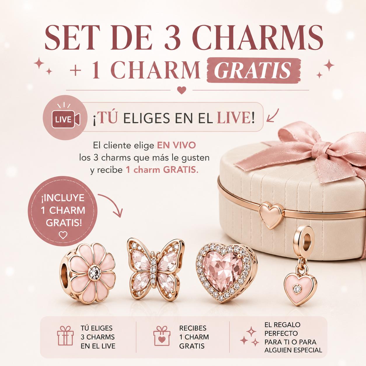 Paquete de Dijes - Edicion Live