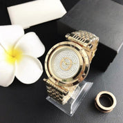 Relojes analógicos con corona con logotipo