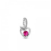 Family & Dreams Charm Collection – Moon, Cherry, Cat, Family & USA Heart Charms for Charm Bracelets