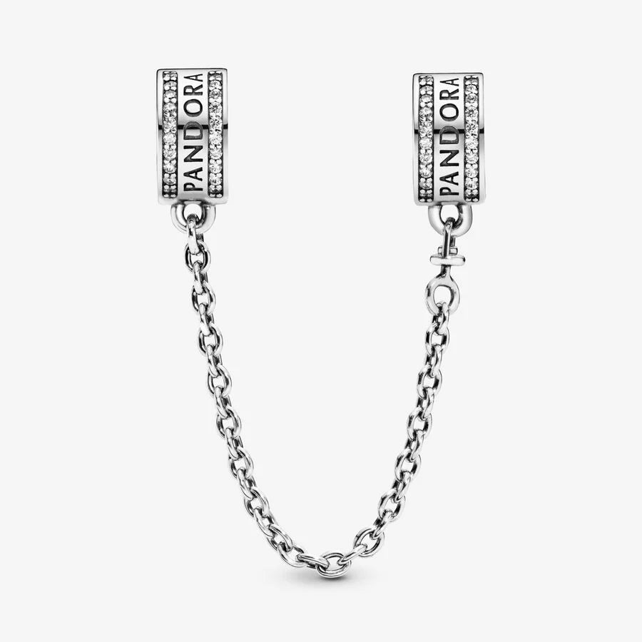 Charm de cadena de seguridad brillante