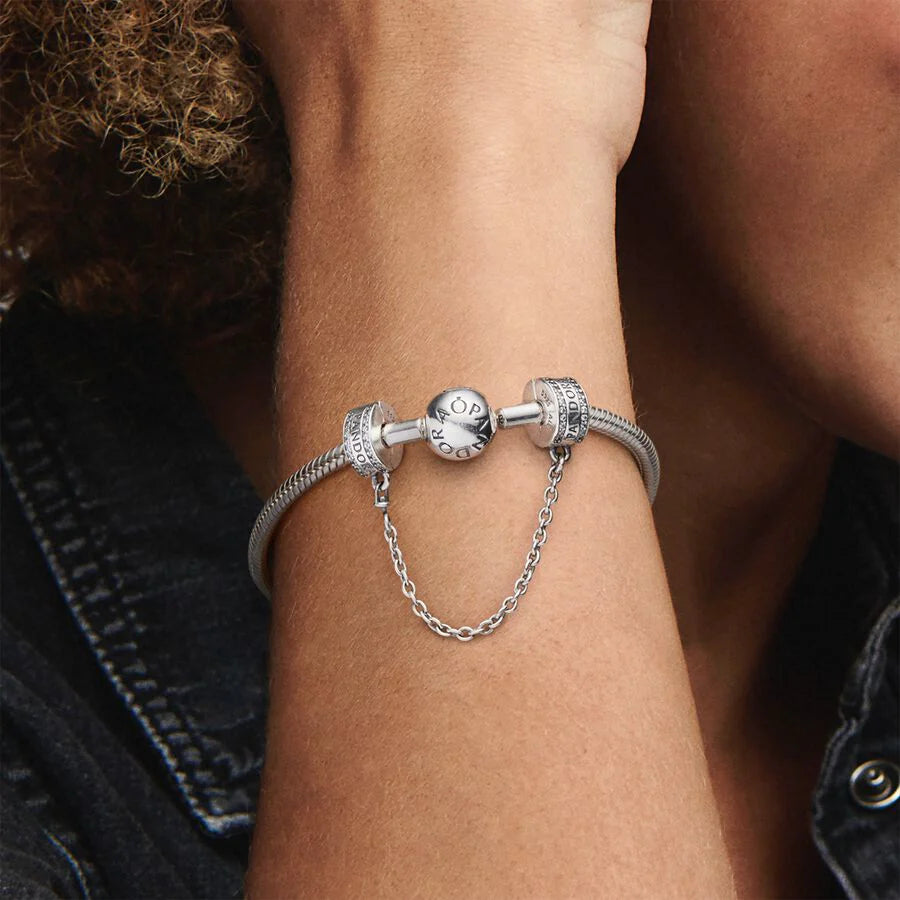 Charm de cadena de seguridad brillante