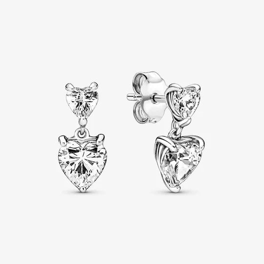 Pendientes de plata de ley 925: joyería minimalista y elegante para mujer