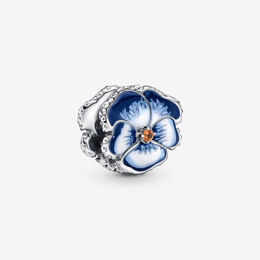 925 Plata Esterlina Dijes Colgantes – Cuentas Colgantes Elegantes y Coloridas con Diseños de Naturaleza y Fantasía